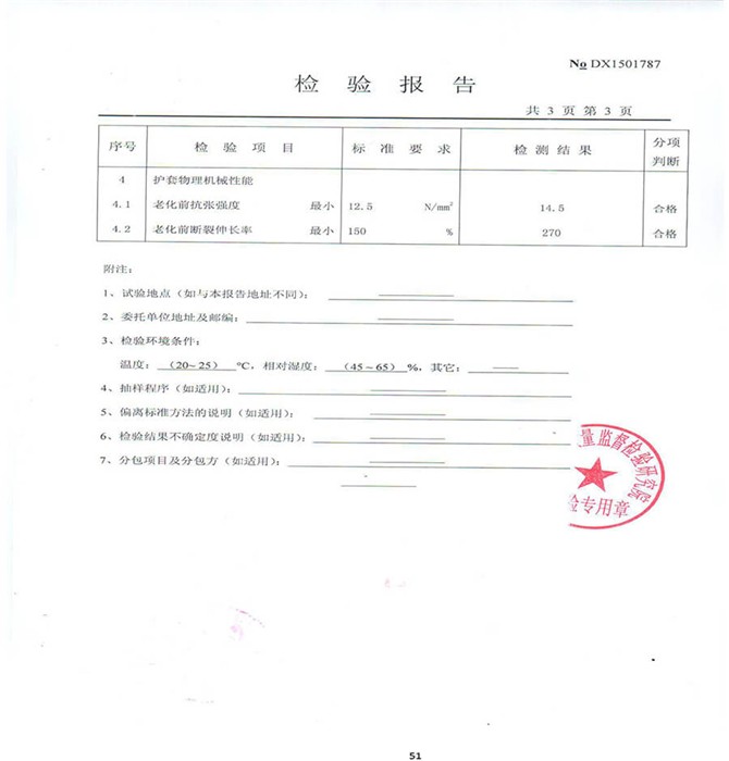 檢驗報告